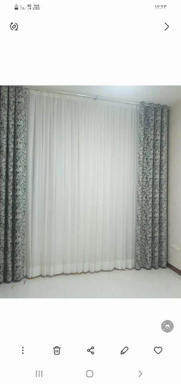 پرده پذیرایی|پرده، رانر، رومیزی|گلپایگان, |دیوار