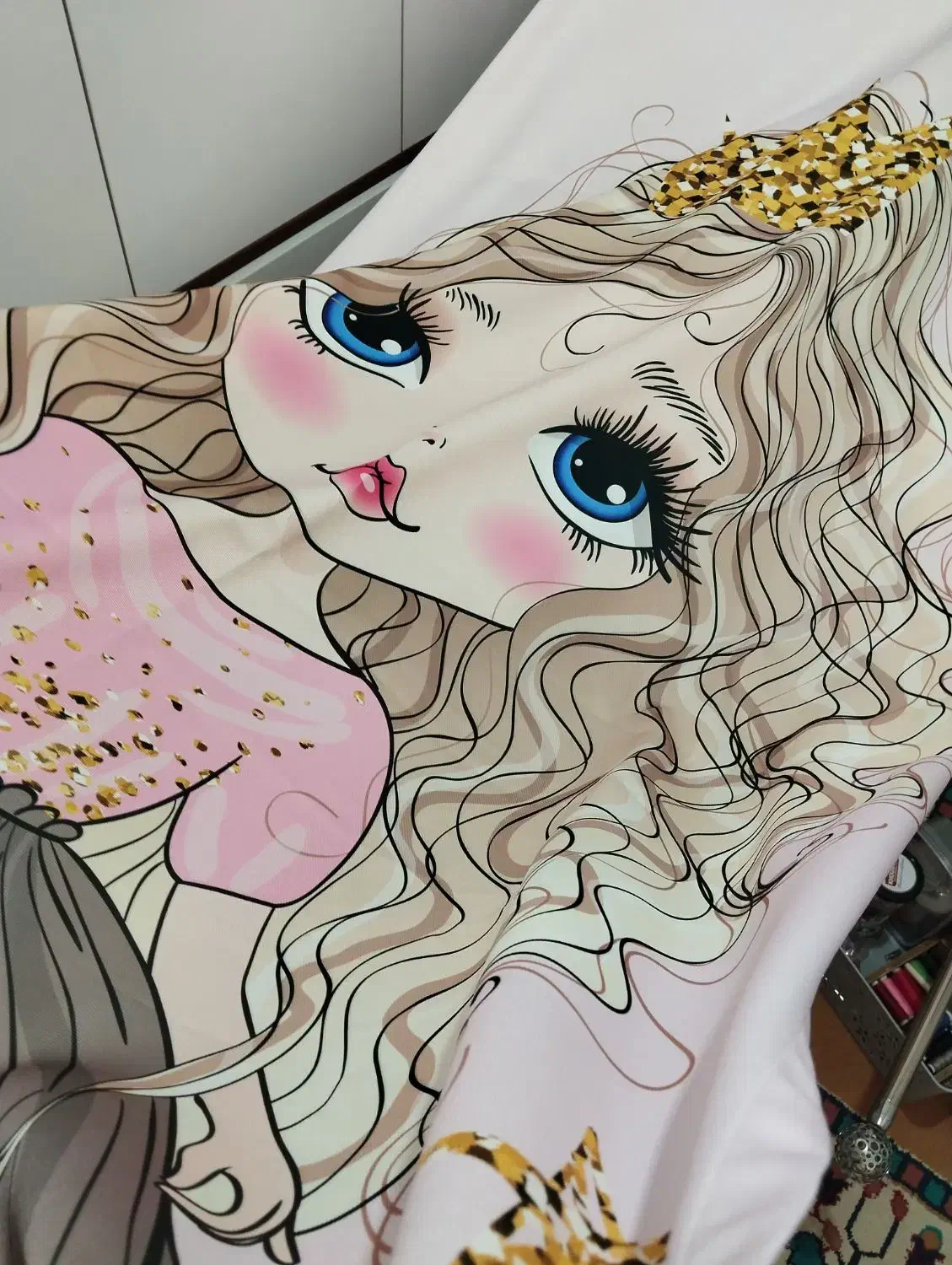 پرده پانچ آماده با چوب پرده و زیر پرده|پرده، رانر، رومیزی|قرچک, میرزائی جنوبی|دیوار