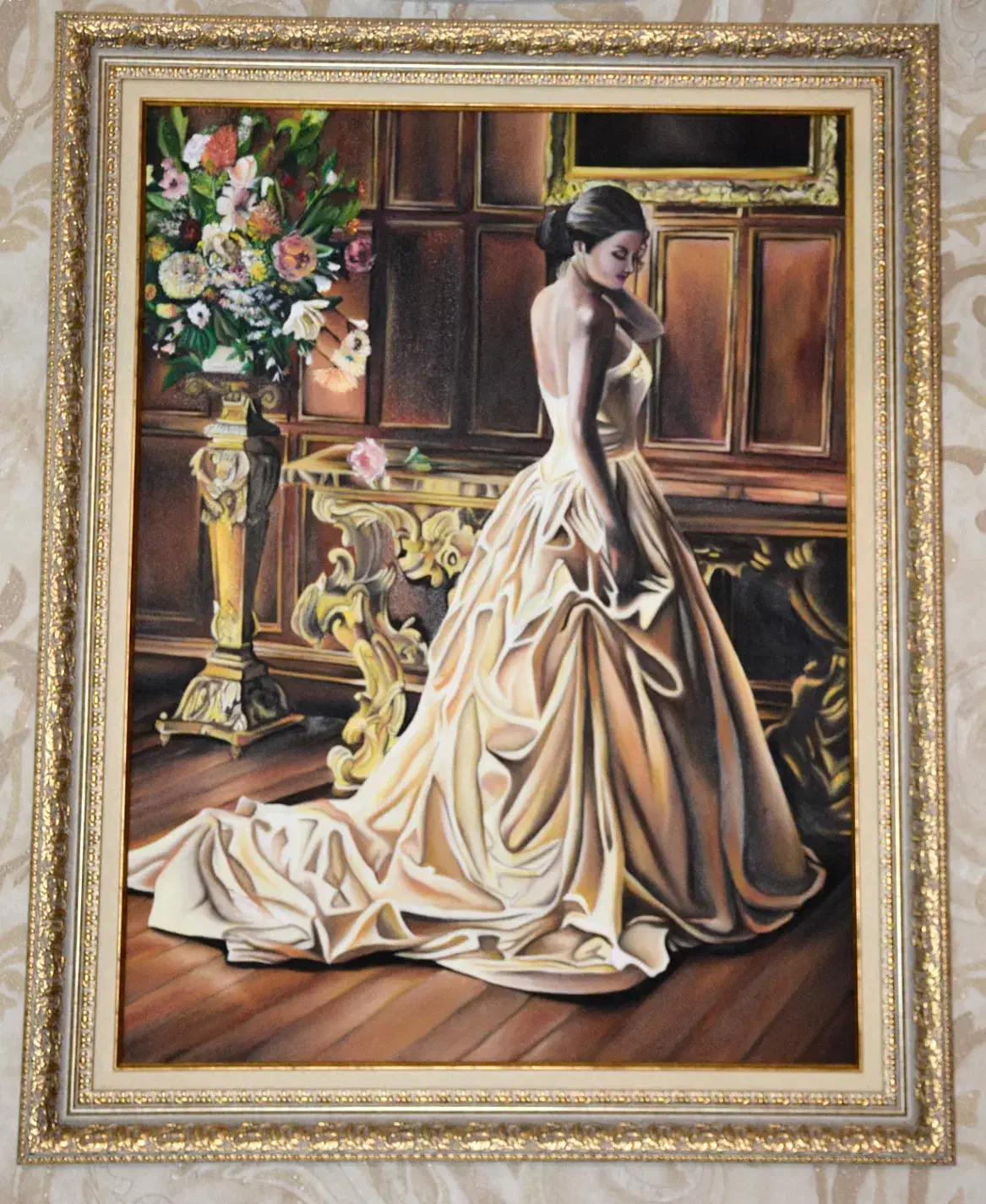 تابلو نقاشی رنگ و روغن|تابلو، نقاشی، عکس|اصفهان, باغ زرشک|دیوار