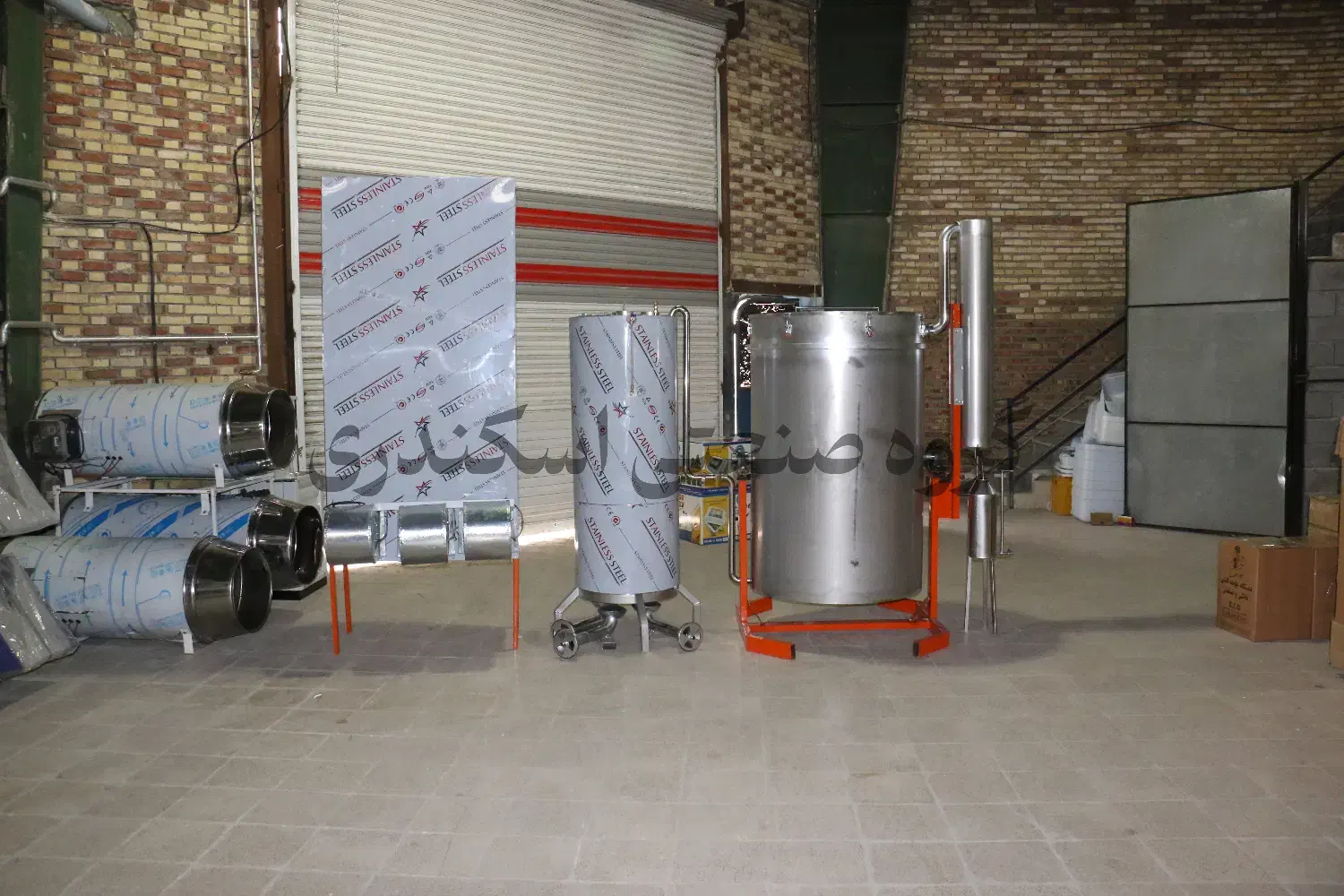 دیگ گلاب گیر عرقگیر گلابگیر عرق گیری تقطیر عرق|ماشین‌آلات صنعتی|رشت, نیکمرام|دیوار