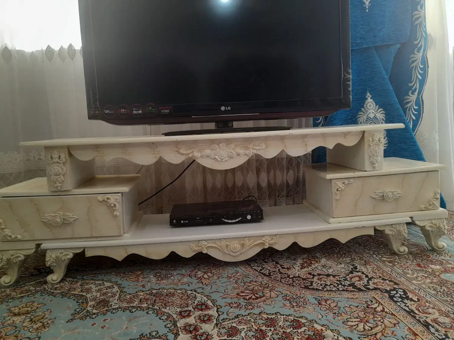 میز تلویزیون چوبی الشتر|میز تلویزیون|الشتر, |دیوار