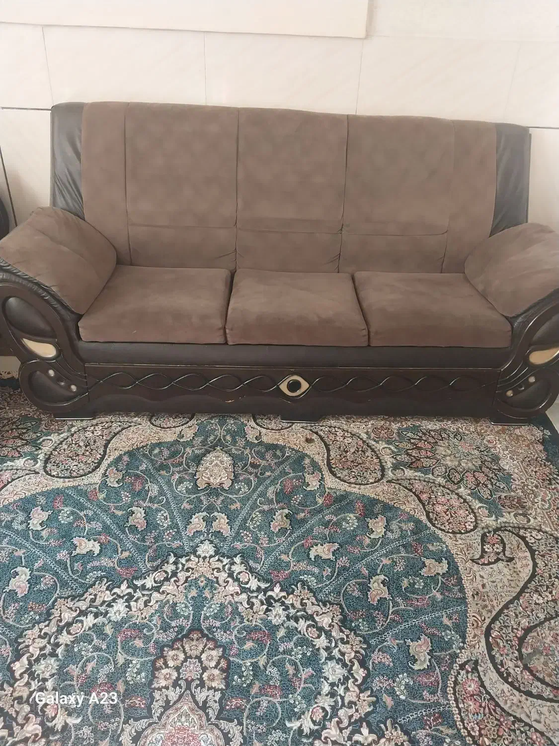 فروش مبل ۷نفره|مبلمان خانگی و میز عسلی|سیرجان, |دیوار