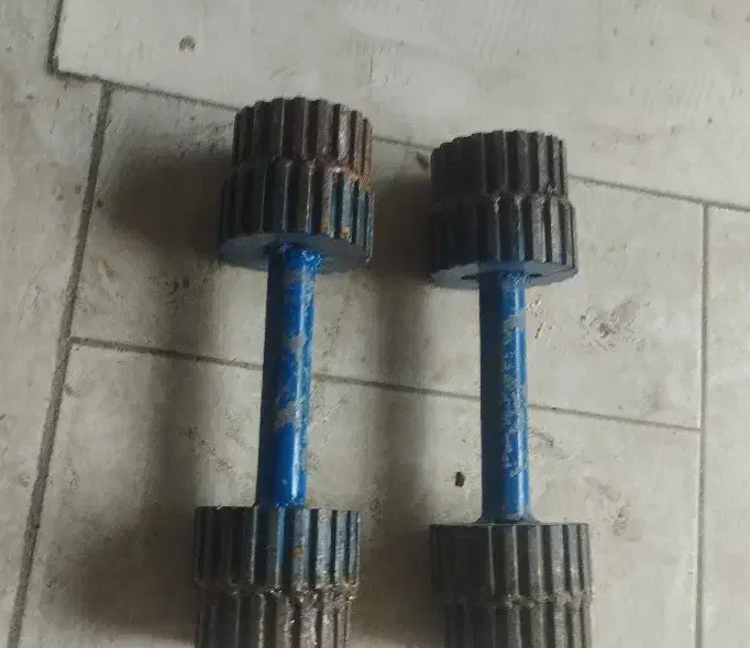 دمبل ۱۰کیلویی دست ساز|تجهیزات ورزشی|مشهد, توس (بلوار توس)|دیوار