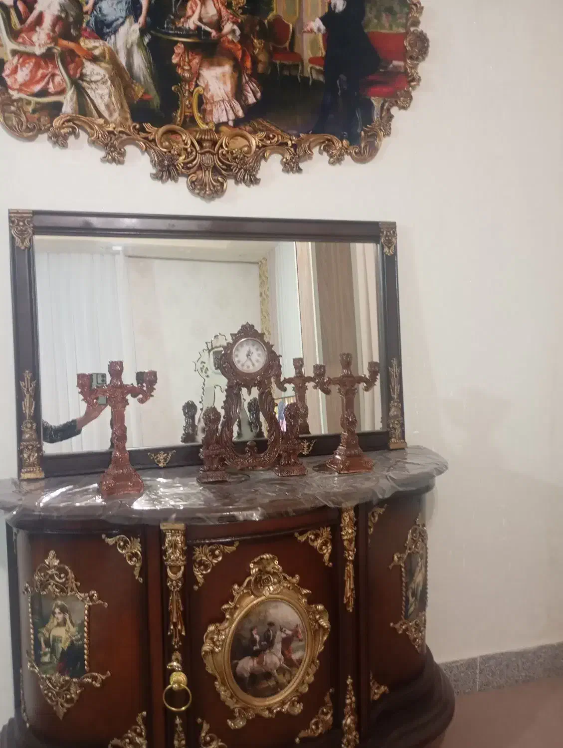 ساعت و شمعدان دکوری|ساعت دیواری و تزئینی|تبریز, |دیوار