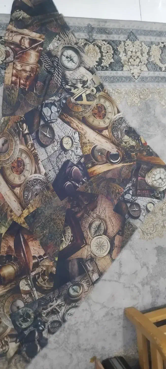 روسری قواره بزرگ پاییزه نخی یک متر در یک متر|لباس|قم, شهر قائم|دیوار