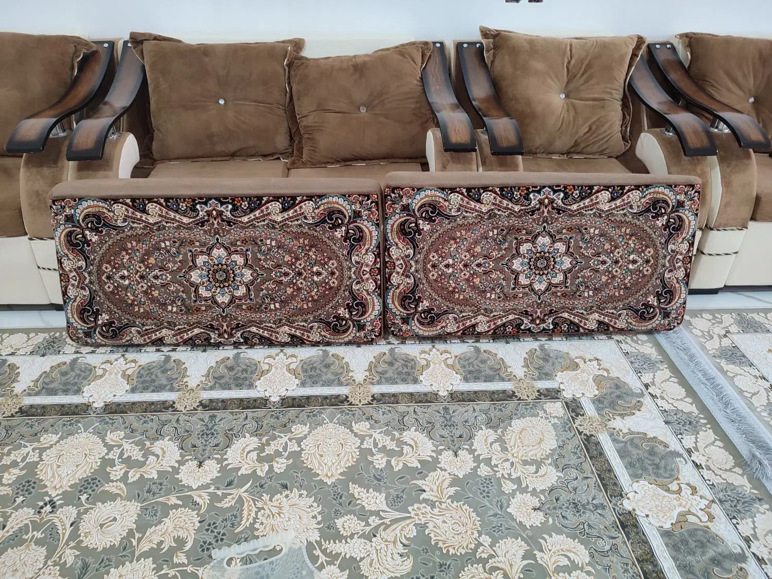 پشتی یک جفت سالم|پشتی|ماهدشت, |دیوار