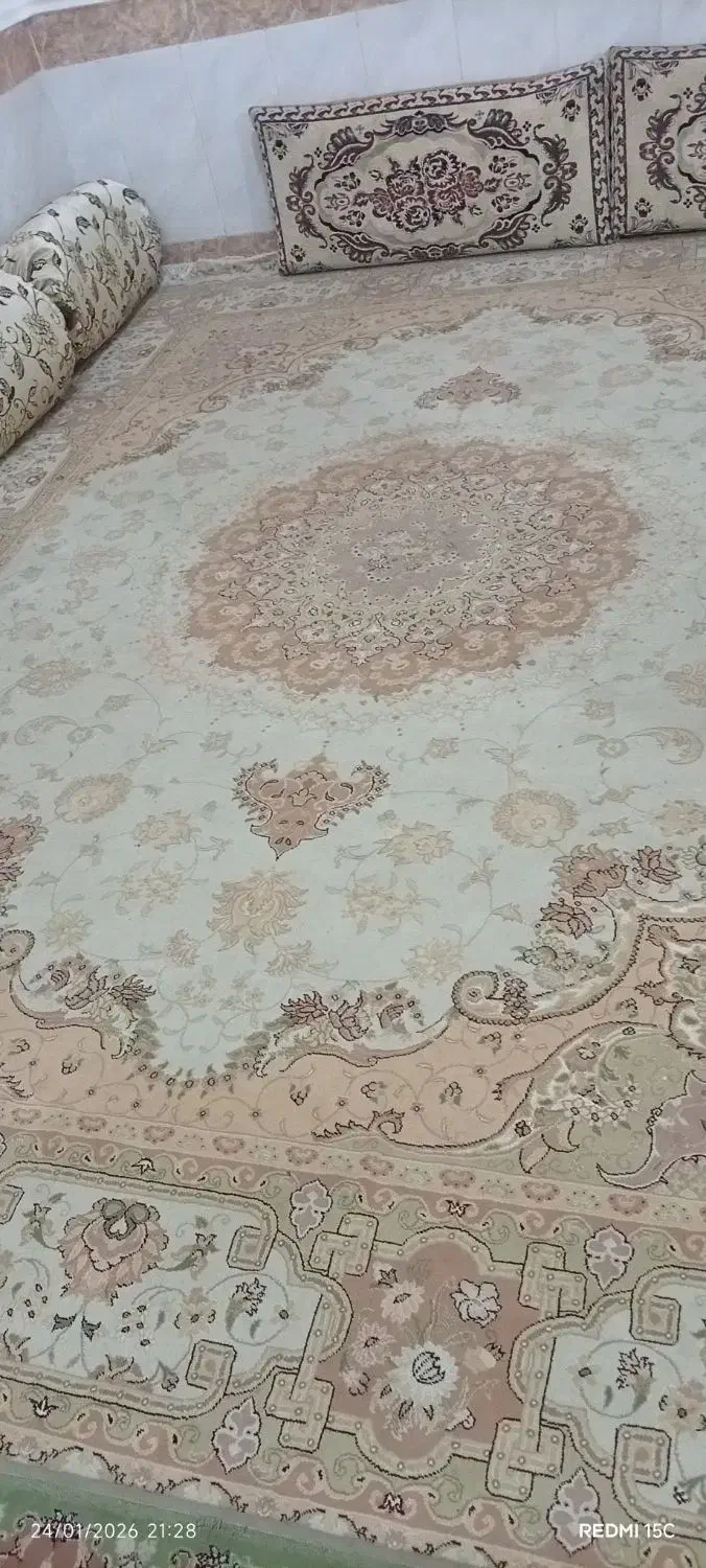 فرش نخی 12متری|فرش|زابل, |دیوار