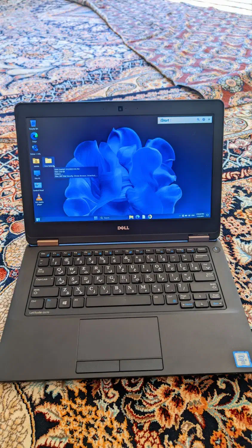 لپ تاپ دل i5 dell نسل6 در حد آک|رایانه همراه|خرمآباد, |دیوار