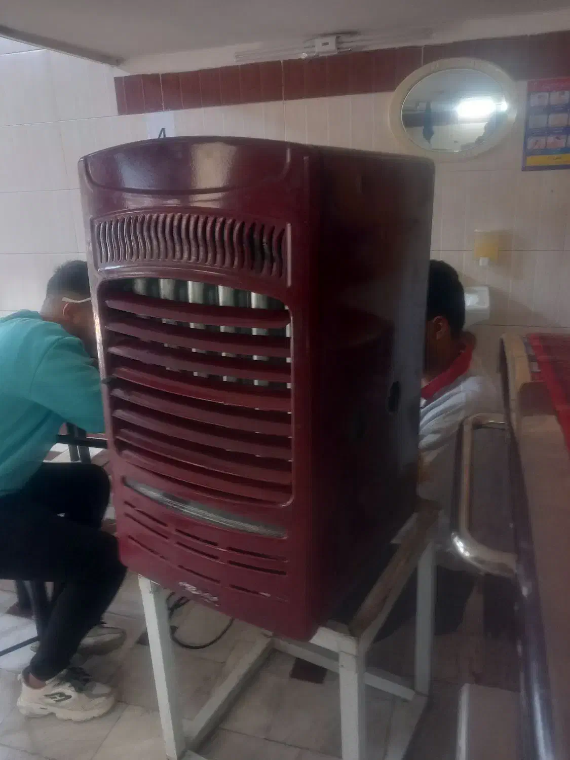 بخاری هیتر برقی|بخاری، هیتر، شومینه|قم, ژاندارمها|دیوار