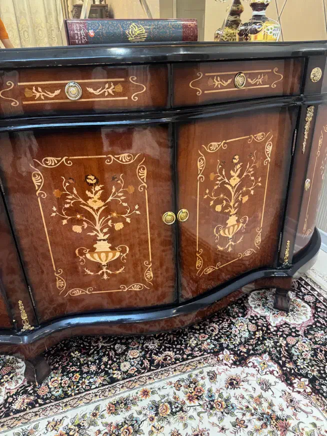 آینه کنسول معرق کاری شد|بوفه، ویترین، کنسول|تهران, شهید اسدی|دیوار