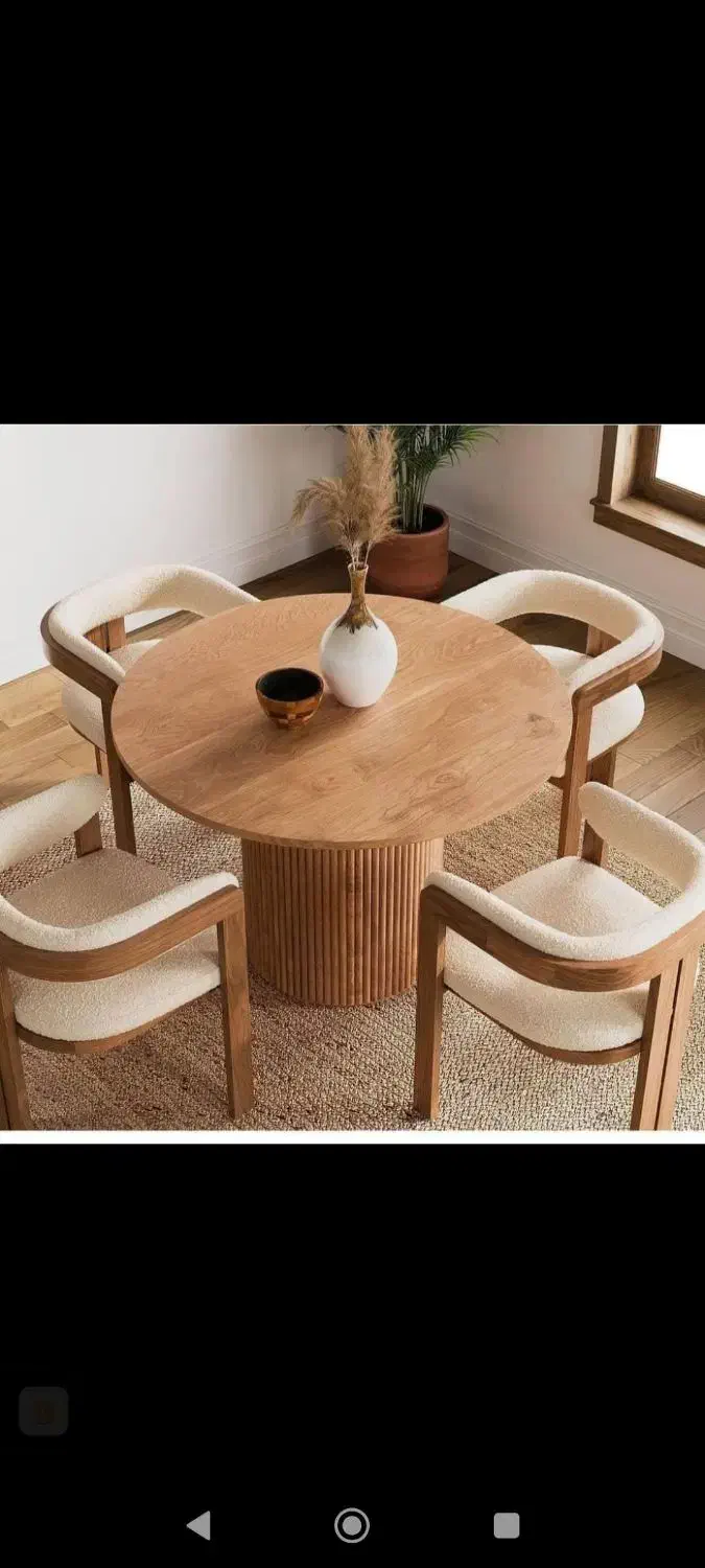 نهارخوری دیزاین|میز و صندلی غذاخوری|رویان, |دیوار