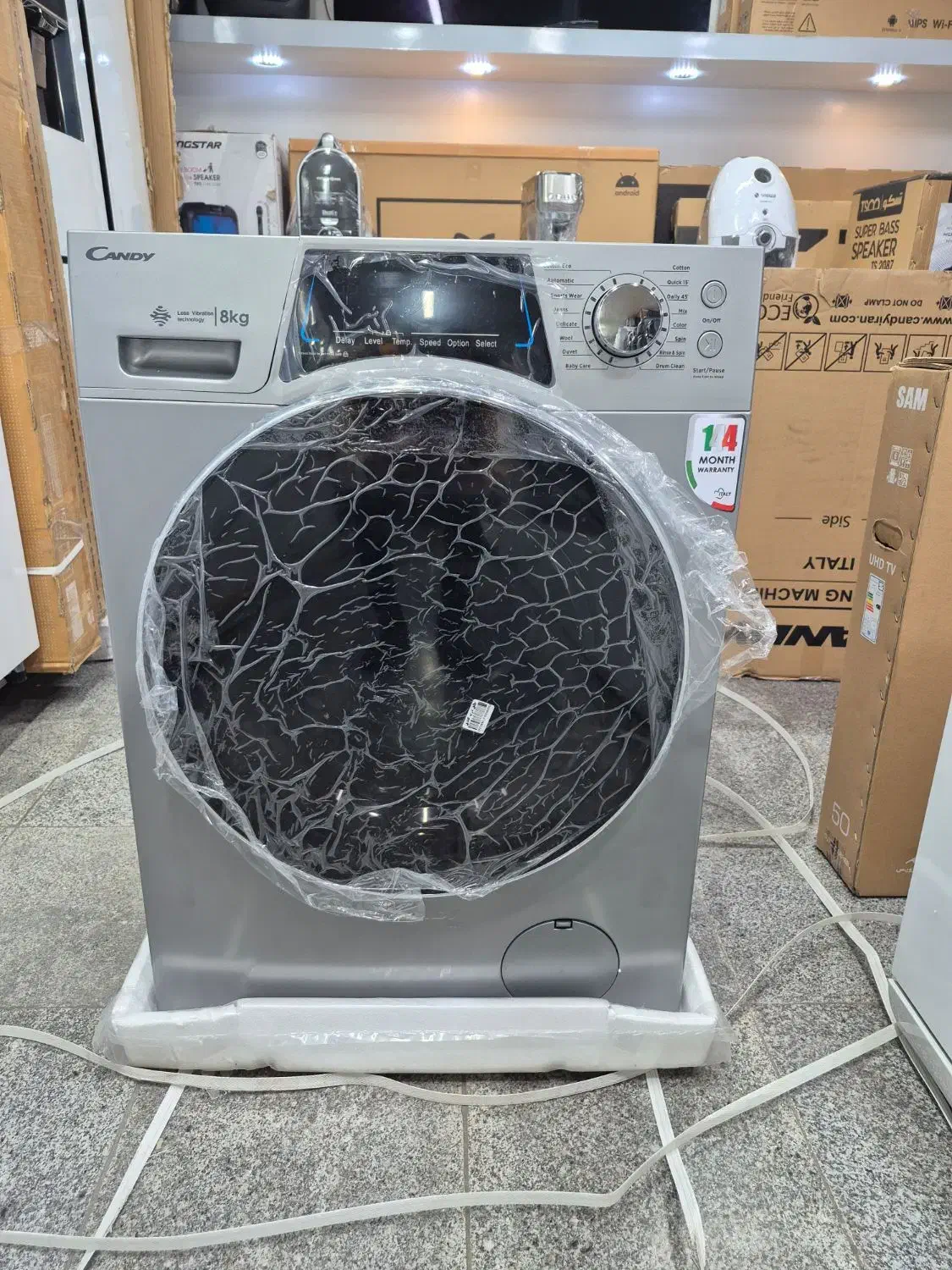 لباسشویی ۹ کیلویی کندی PFC-946 موتور BLDC|ماشین لباسشویی و خشککن لباس|مشهد, توس (بلوار توس)|دیوار