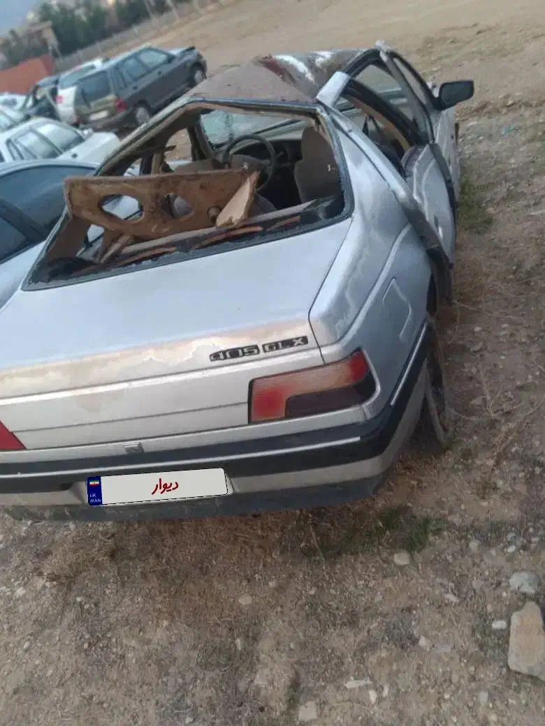 پژو تصادفی ۴۰۵|خودرو سواری و وانت|خرم‌آباد, |دیوار