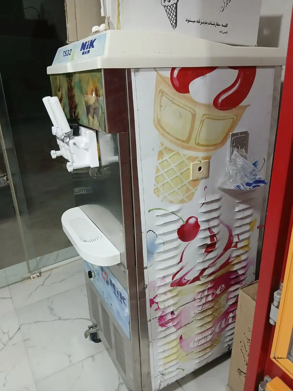 فروش دستگاه بستنی سه|فروشگاه و مغازه|فلارد, |دیوار