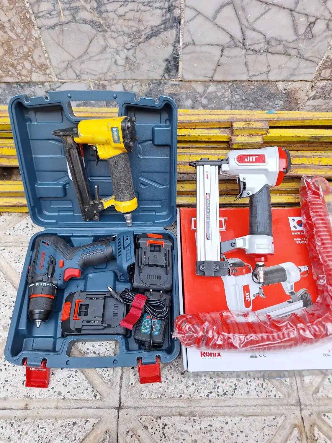 دریل یا دلر شارژی ARVA منگنه کوب سوماک میخکوب جیت|ماشین‌آلات صنعتی|مشهد, امیر آباد|دیوار