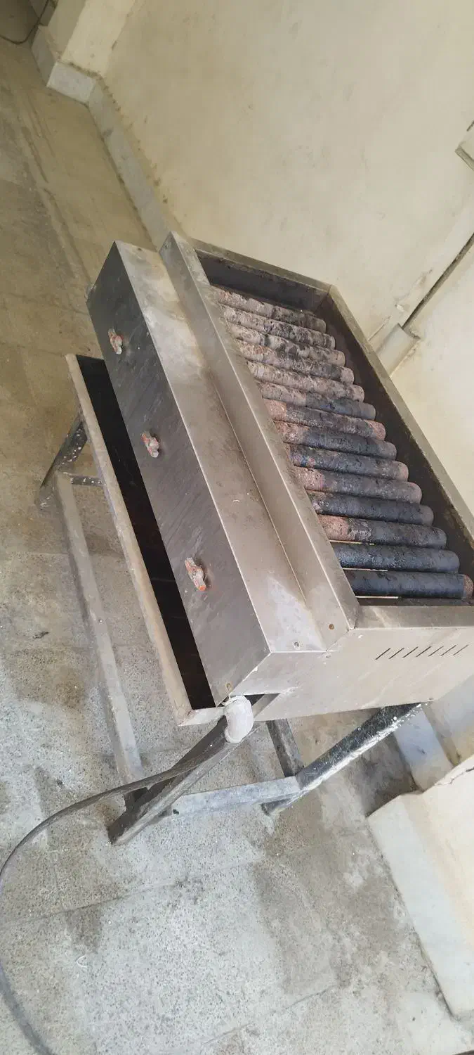 کباب پز استیل گازی ایستاده|اجاق گاز و لوازم برقی پختوپز|گرگان, |دیوار