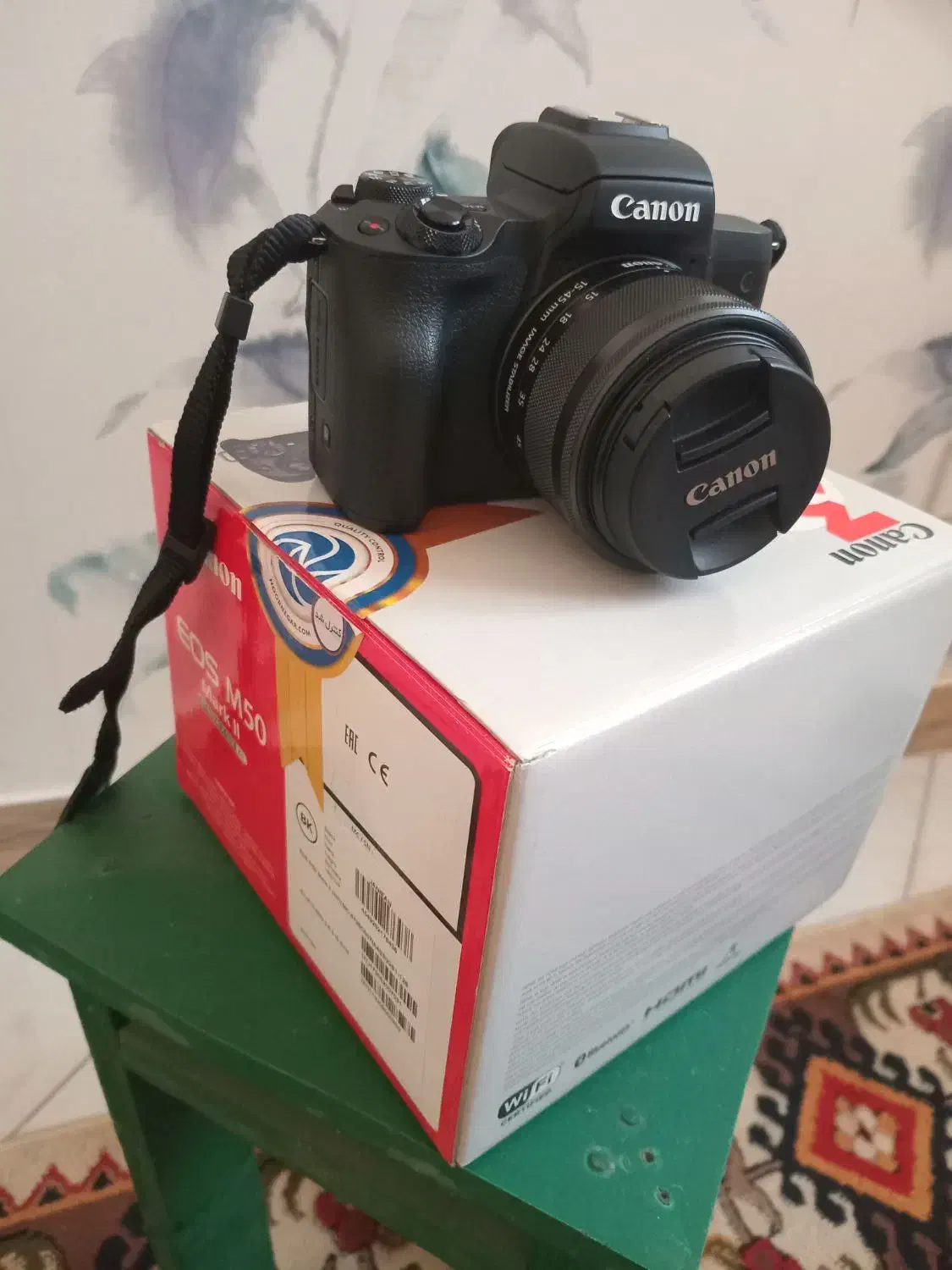 دوربین canon M50 Mark ll|دوربین عکاسی و فیلمبرداری|تهران, علیآباد|دیوار