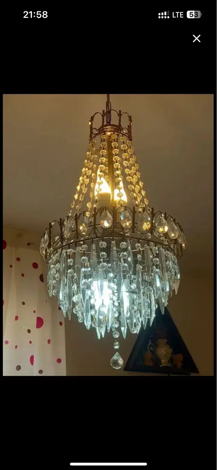 لوستر|لوستر و چراغ آویز|تبریز, |دیوار