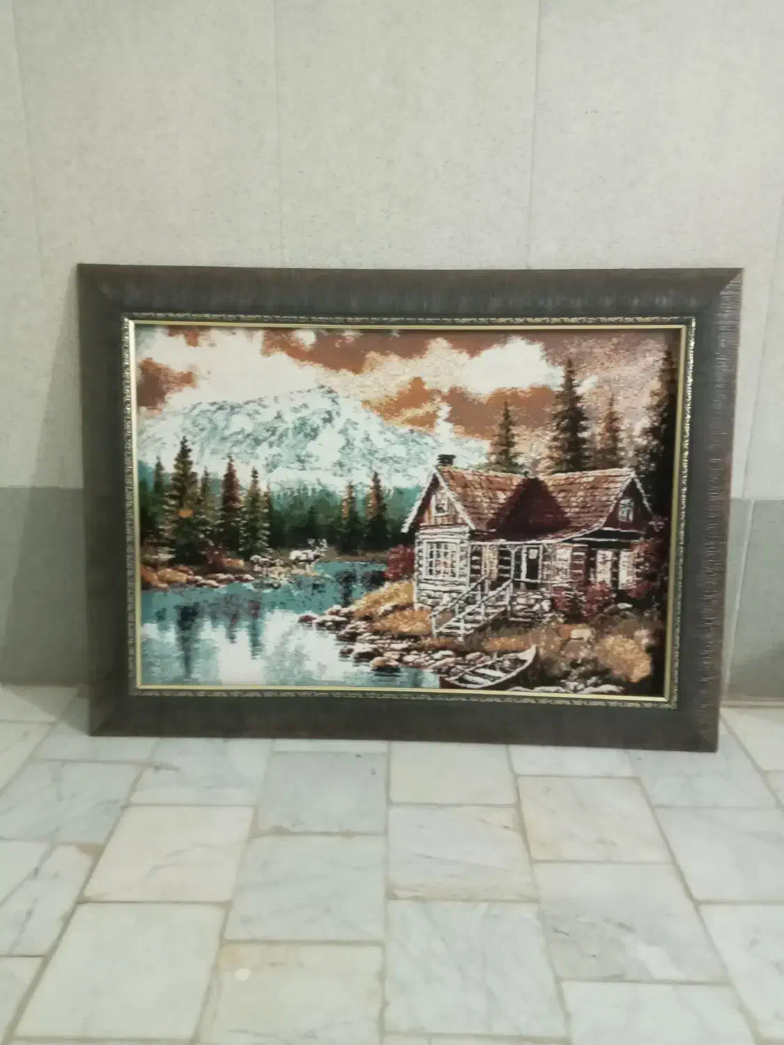 تابلو فرش|تابلو فرش|قم, قلعه کامکار|دیوار