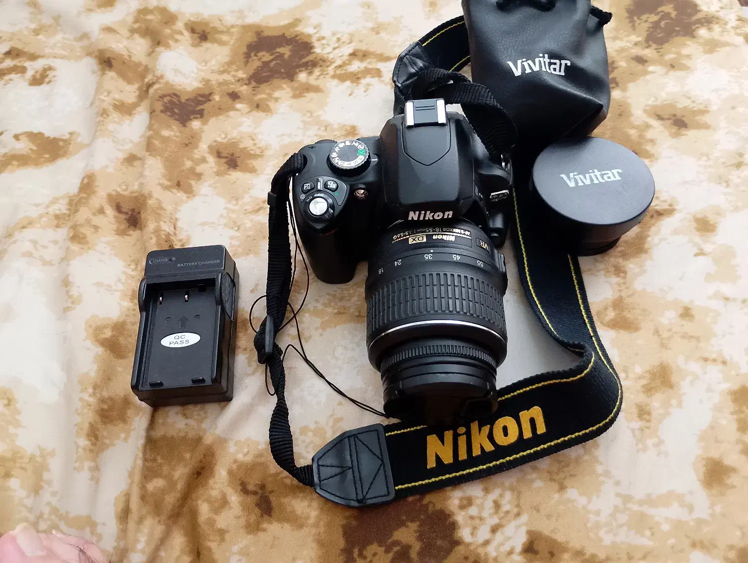 دوربین نیکون D60 با لنز نیکون 55-18 و لنز مایکرو|دوربین عکاسی و فیلمبرداری|تهران, اقدسیه|دیوار