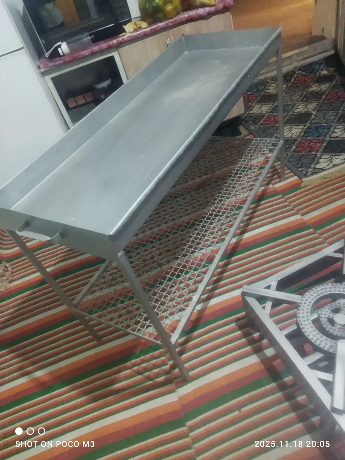 منقل کبابی با ورق گالوانیزه نو نو|اجاق گاز و لوازم برقی پخت‌وپز|خمینی‌شهر, |دیوار