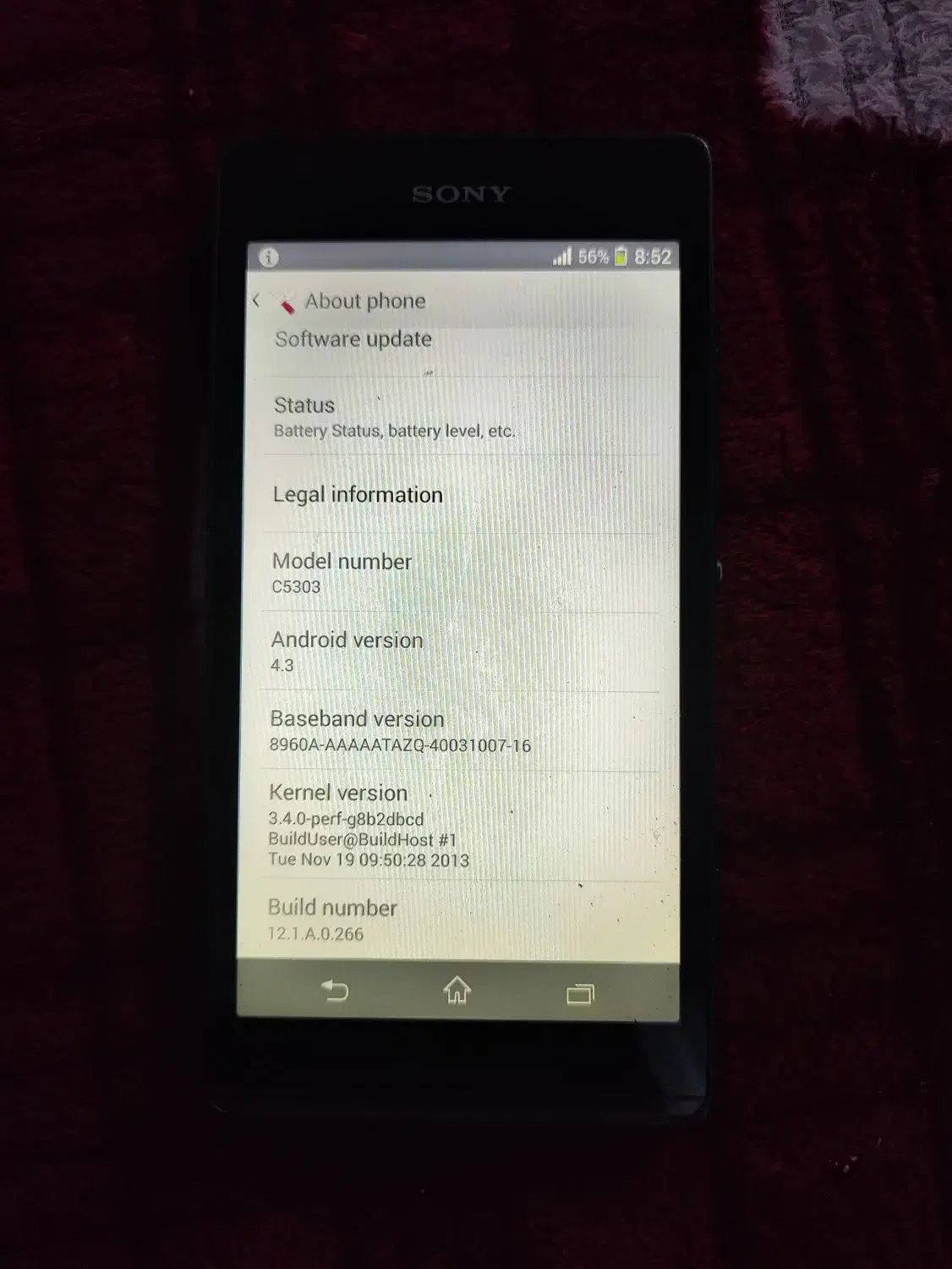 گوشی سونی اکسپریا سالم|موبایل|مشهد, هفت تیر (نه دره)|دیوار