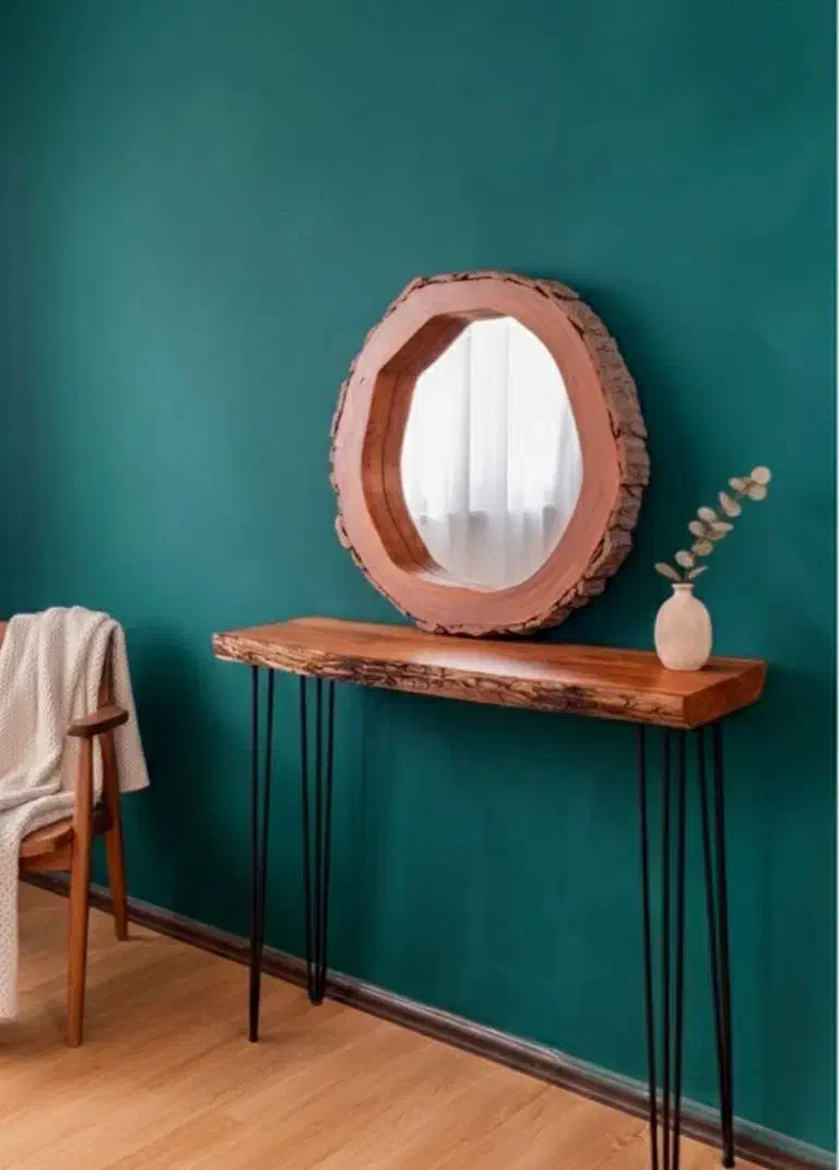 آینه و کنسول روستیک|بوفه، ویترین، کنسول|کرج, حسین‌آباد|دیوار