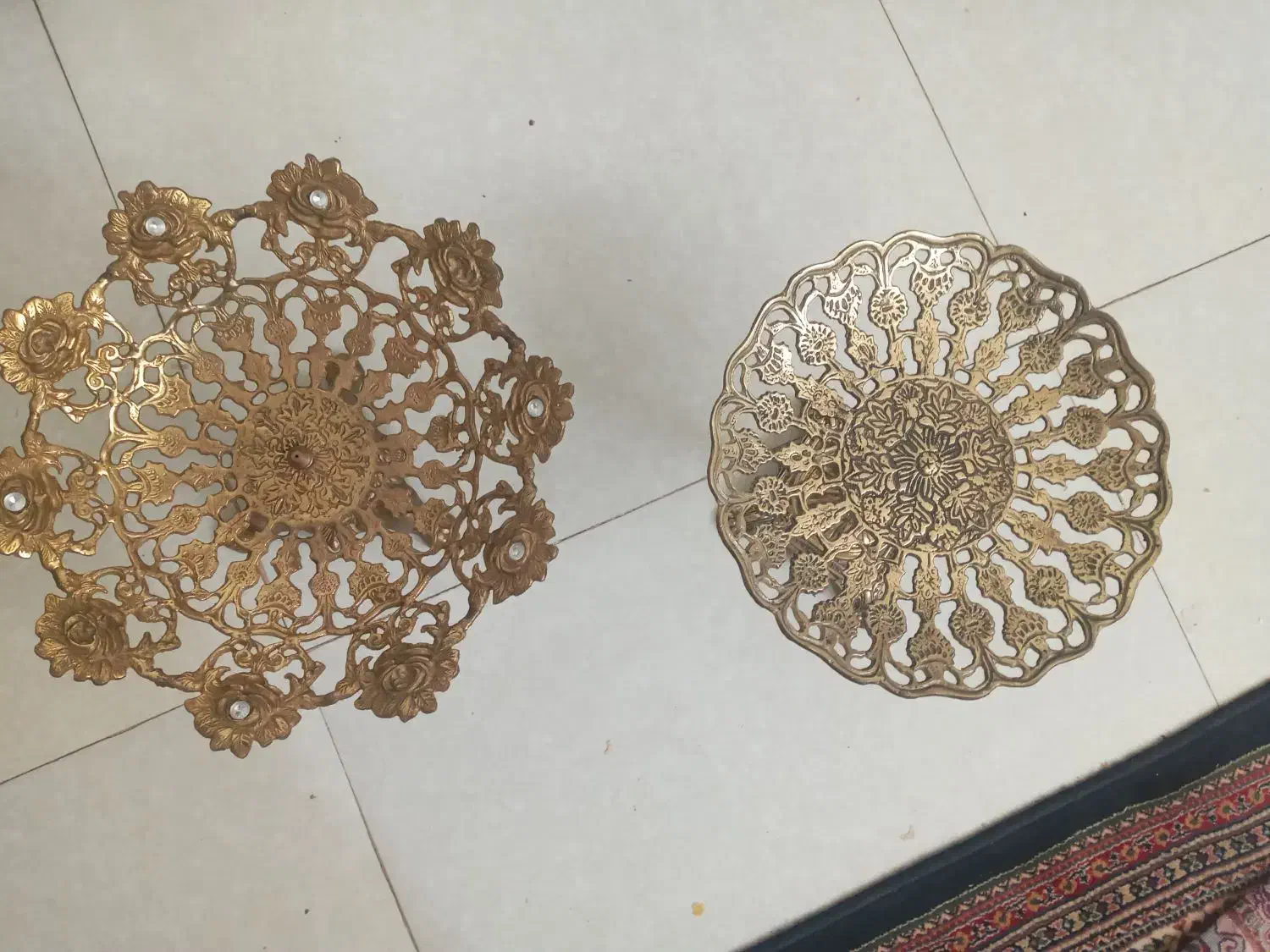 ظرف برنجی|ظروف سرو و پذیرایی|اراک, |دیوار