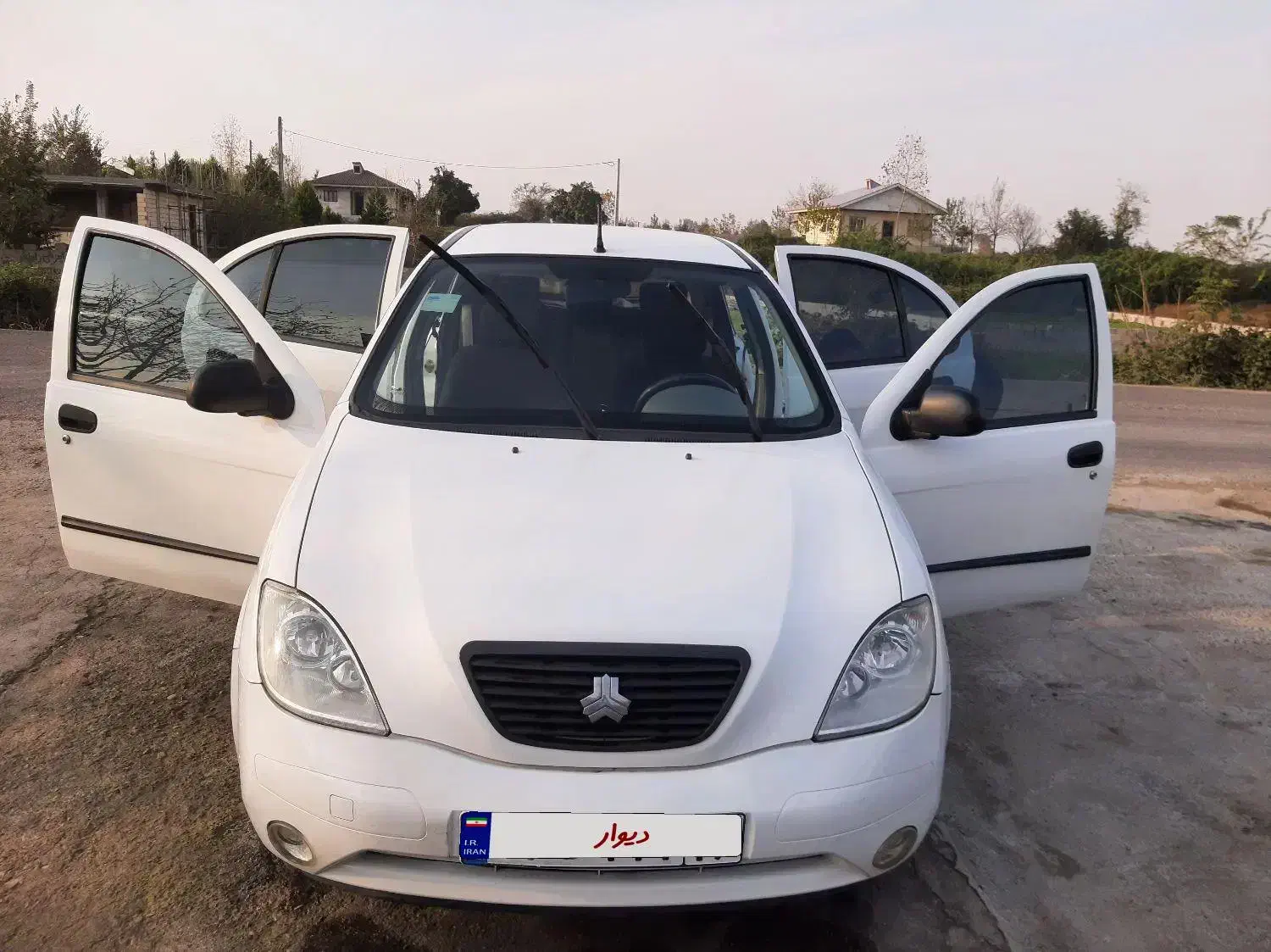 تیبا۲ بیرنگ مدل ۹۷|خودرو سواری و وانت|رشت, پیله داربن|دیوار