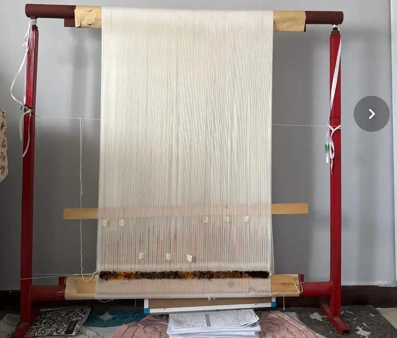 دارقالی تابلو فرش سایز ۱۱۶*۱۱۲|تابلو فرش|رشت, اسماعیل آباد|دیوار