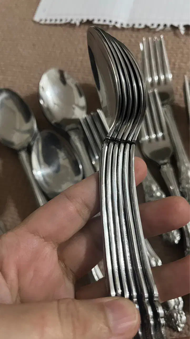 قاشق چنگال سینی پیمانه استیل|ظروف سرو و پذیرایی|علیآباد کتول, |دیوار