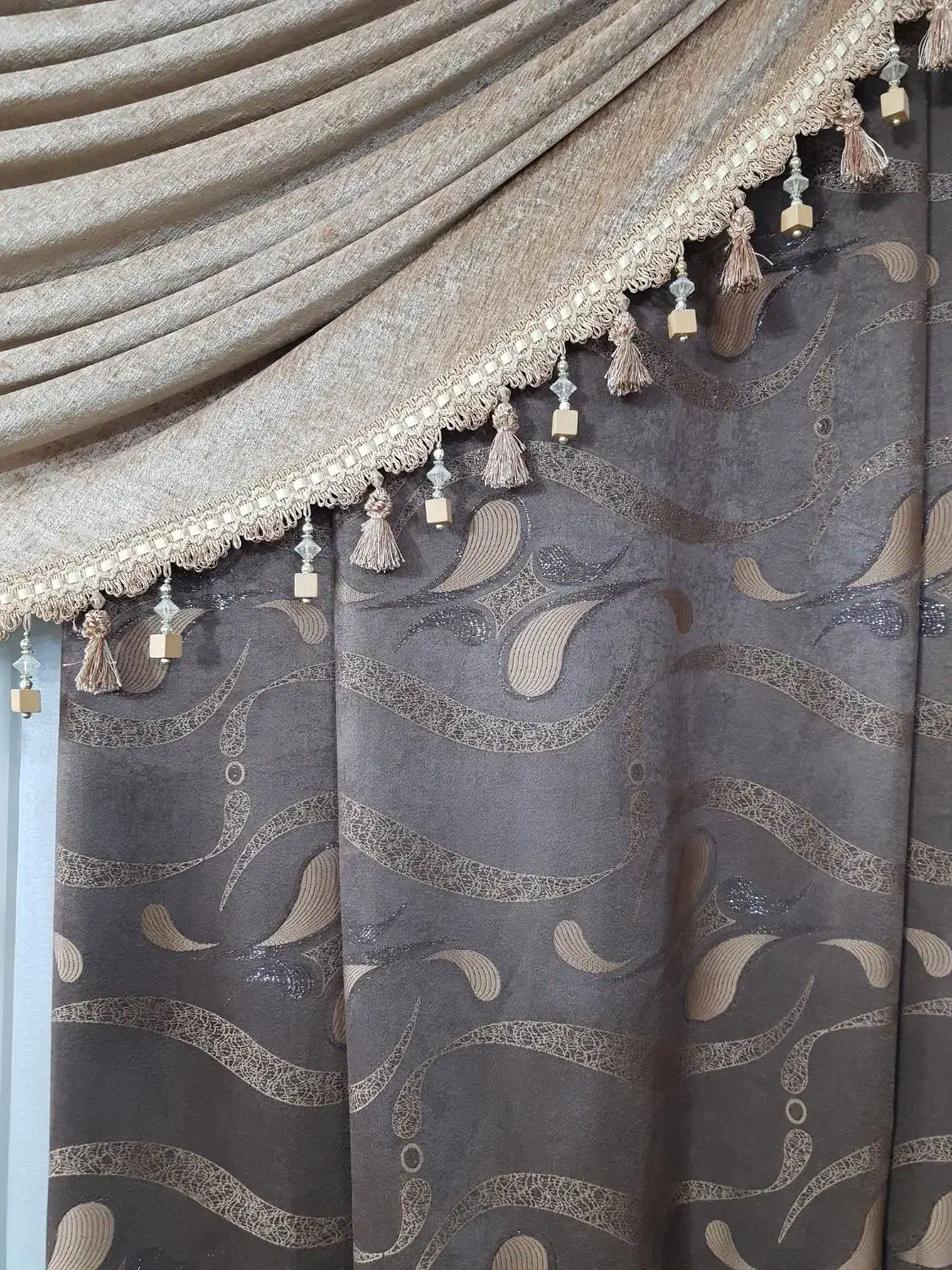 پرده حریر|پرده، رانر، رومیزی|شاهین‌شهر, نظامی|دیوار