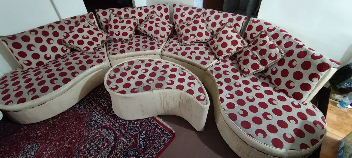 مبل ال فانتزی بدون پارگی و فرو رفته گی مبل L|مبلمان خانگی و میز عسلی|اهواز, سلطانمنش|دیوار