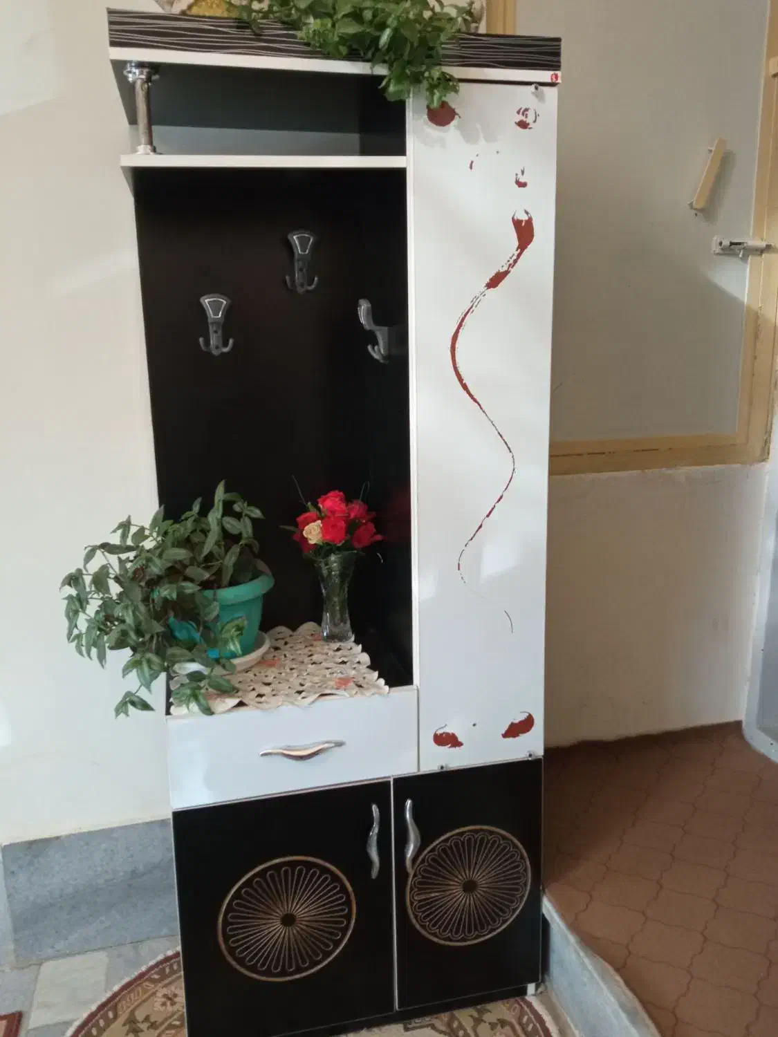 میز غذاخوری و جاکفشی باهم ۲۵۰۰|میز و صندلی غذاخوری|اسدآباد, |دیوار