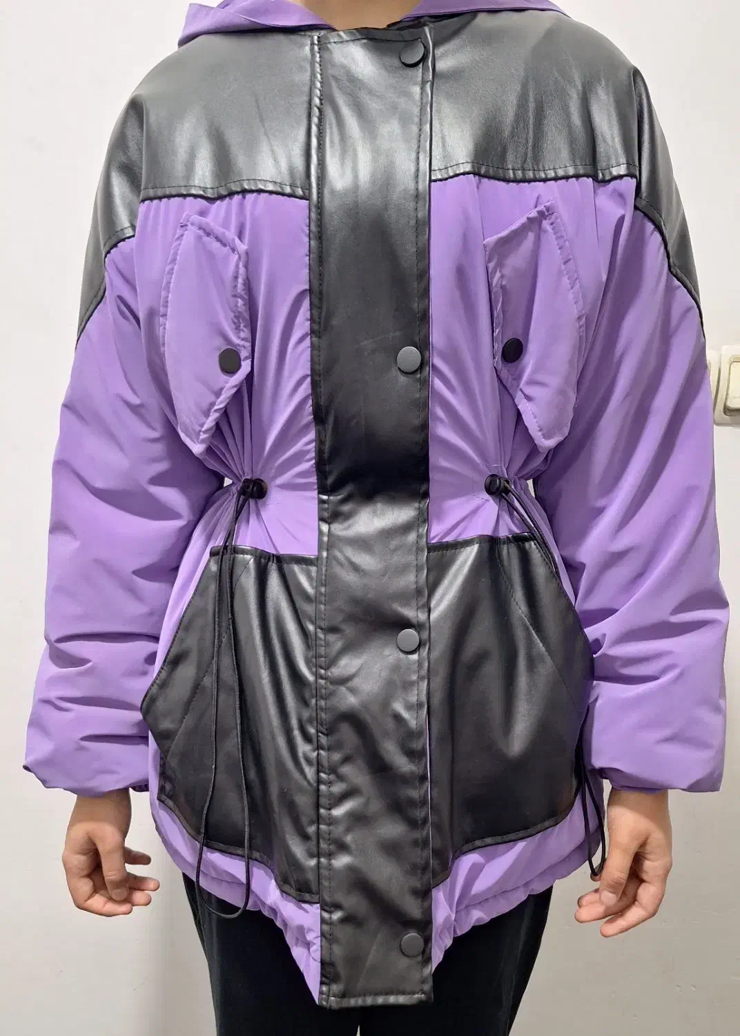 کاپشن زنانه + کلاه خلبانی چرم|لباس|هشتگرد, شهرک المهدی|دیوار