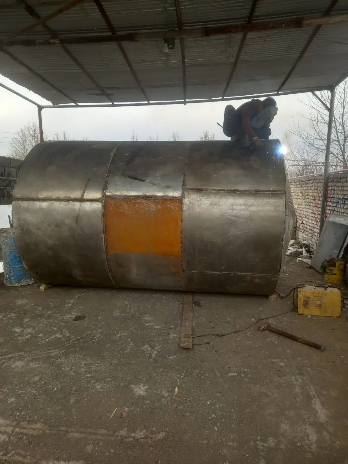 تانکر ۲۰ هزار ورق ۴میل|مصالح و تجهیزات ساختمان|مشهد, کاظم آباد|دیوار