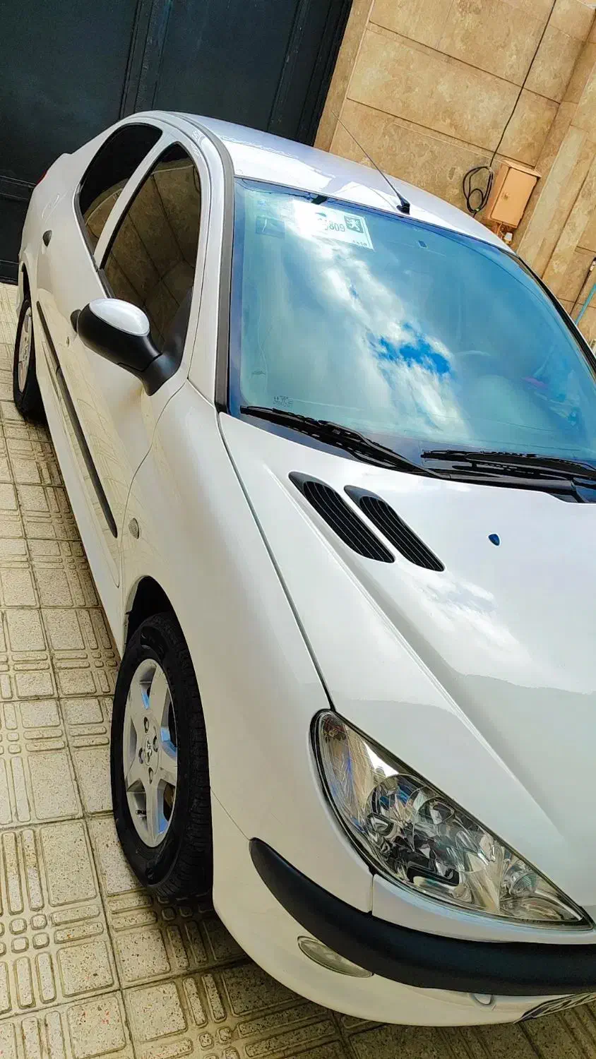 پژو۲۰۶ sd v8 فول|خودرو سواری و وانت|کرمانشاه, |دیوار