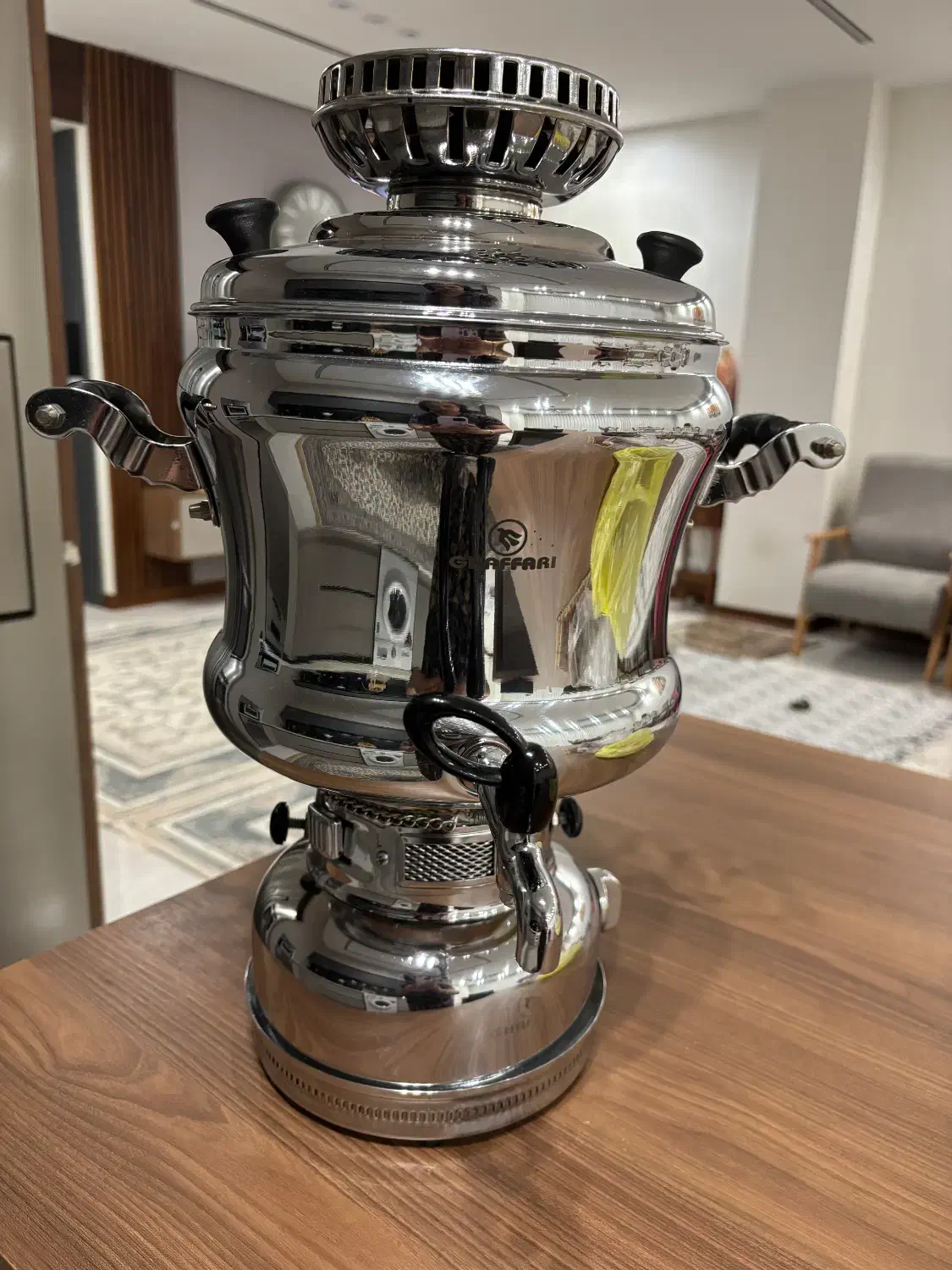 سماور گازی ۶لیتری|سماور، چای‌ساز، قهوه‌ساز|قزوین, |دیوار