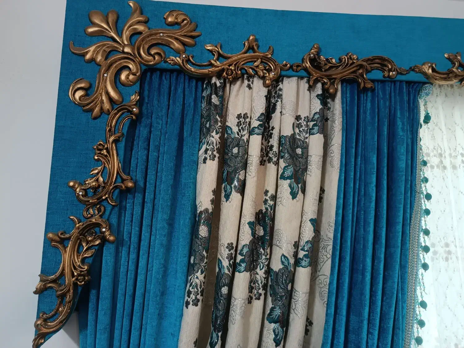 والن پرده .و کتیبه|پرده، رانر، رومیزی|کلاچای, |دیوار