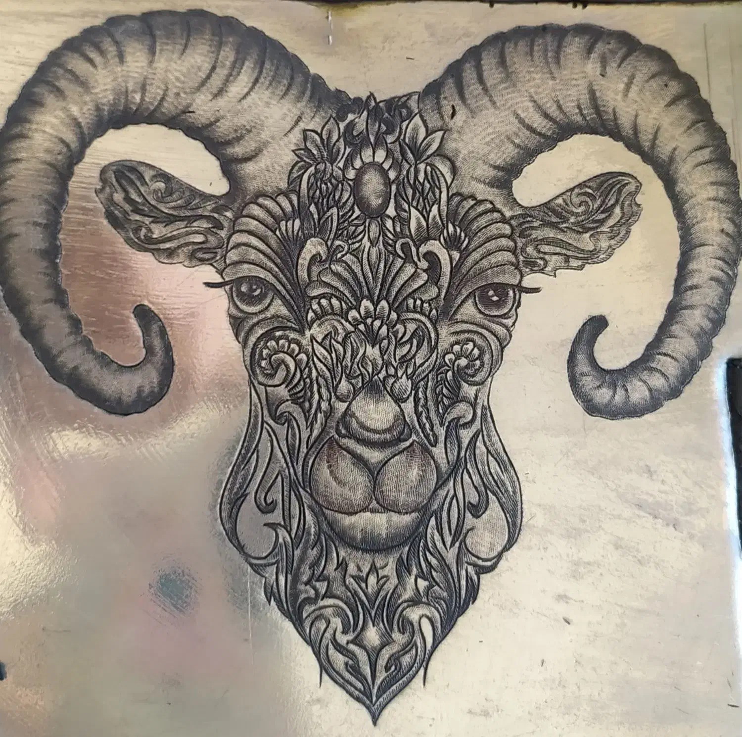 قلمزنی نقش حیات دکوری مس برنج|صنایع دستی و سایر لوازم تزئینی|محلات, |دیوار