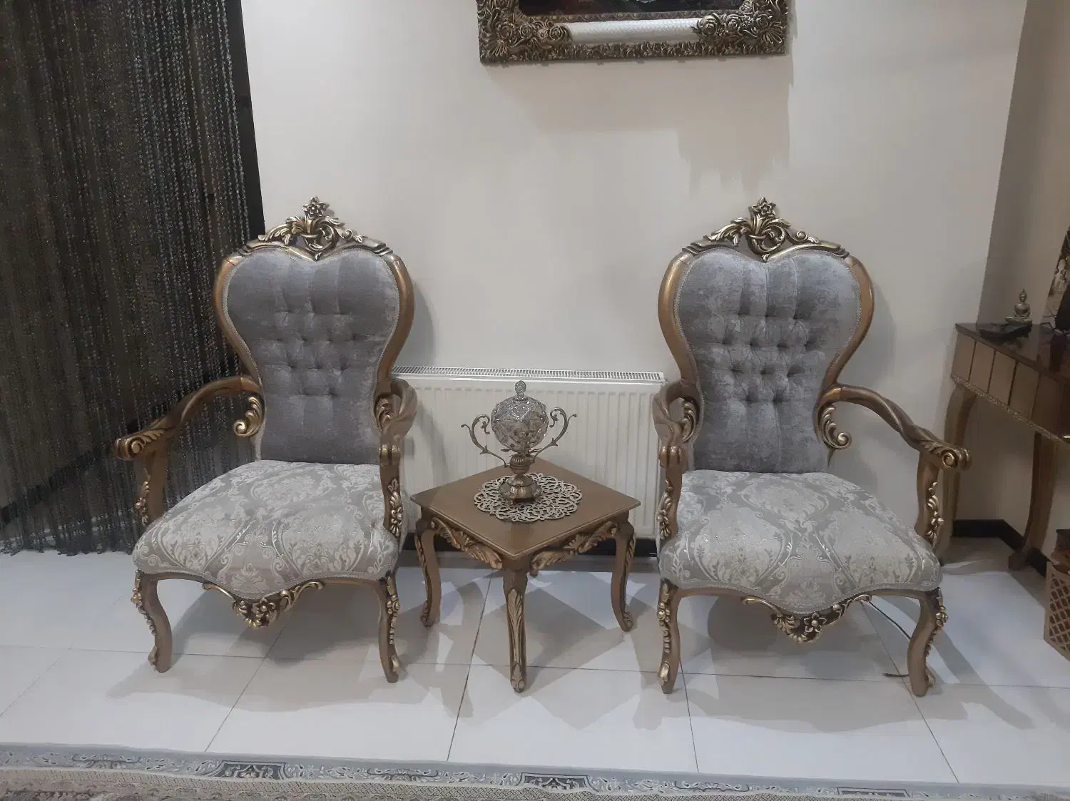 مبل سلطنتی استیل|مبلمان خانگی و میز عسلی|تهران, زرکش|دیوار