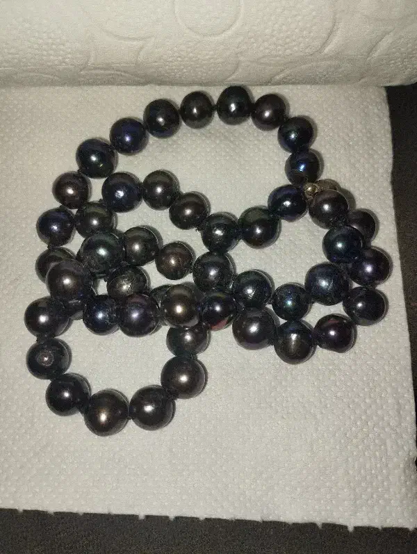 گردنبند مروارید سیاه اصلی|جواهرات|تهران, صادقیه|دیوار