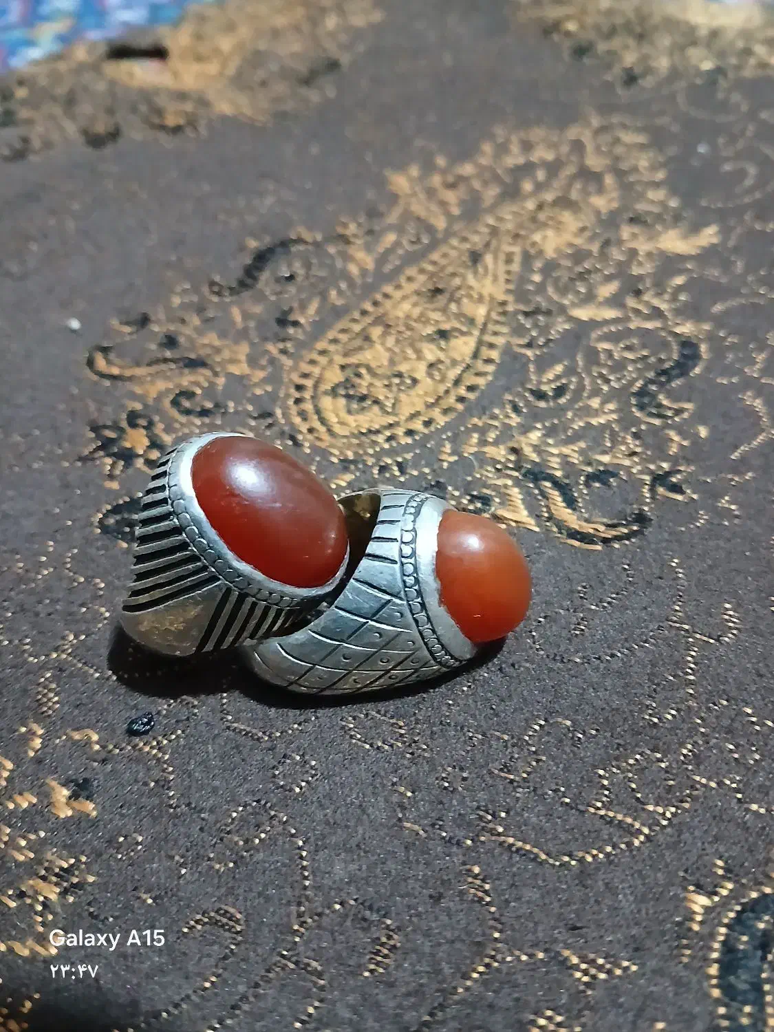 انگشترمردانه نقره.|کلکسیون اشیاء عتیقه|نیمروز, |دیوار