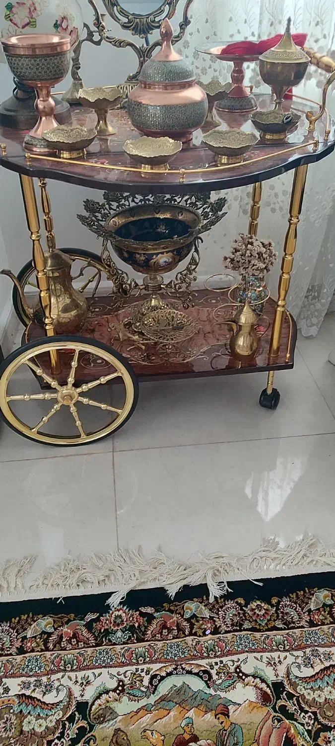 کالسکه پذیرایی تازه|مبلمان خانگی و میز عسلی|آستارا, |دیوار