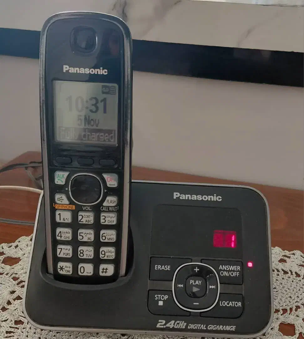 تلفون بیسیم منشی دار پاناسونیک|تلفن رومیزی|پردیس, فاز ۱|دیوار