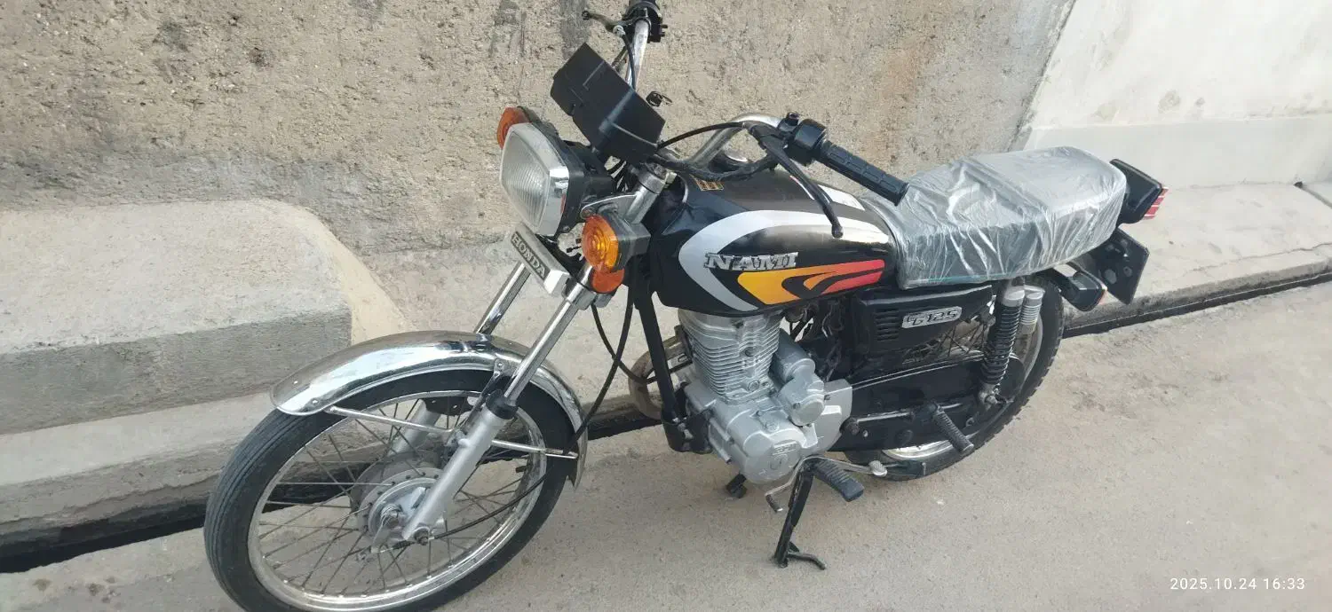 نامی۱۲۵ پلاک ملی مدارک کامل|موتورسیکلت|گنبد کاووس, |دیوار