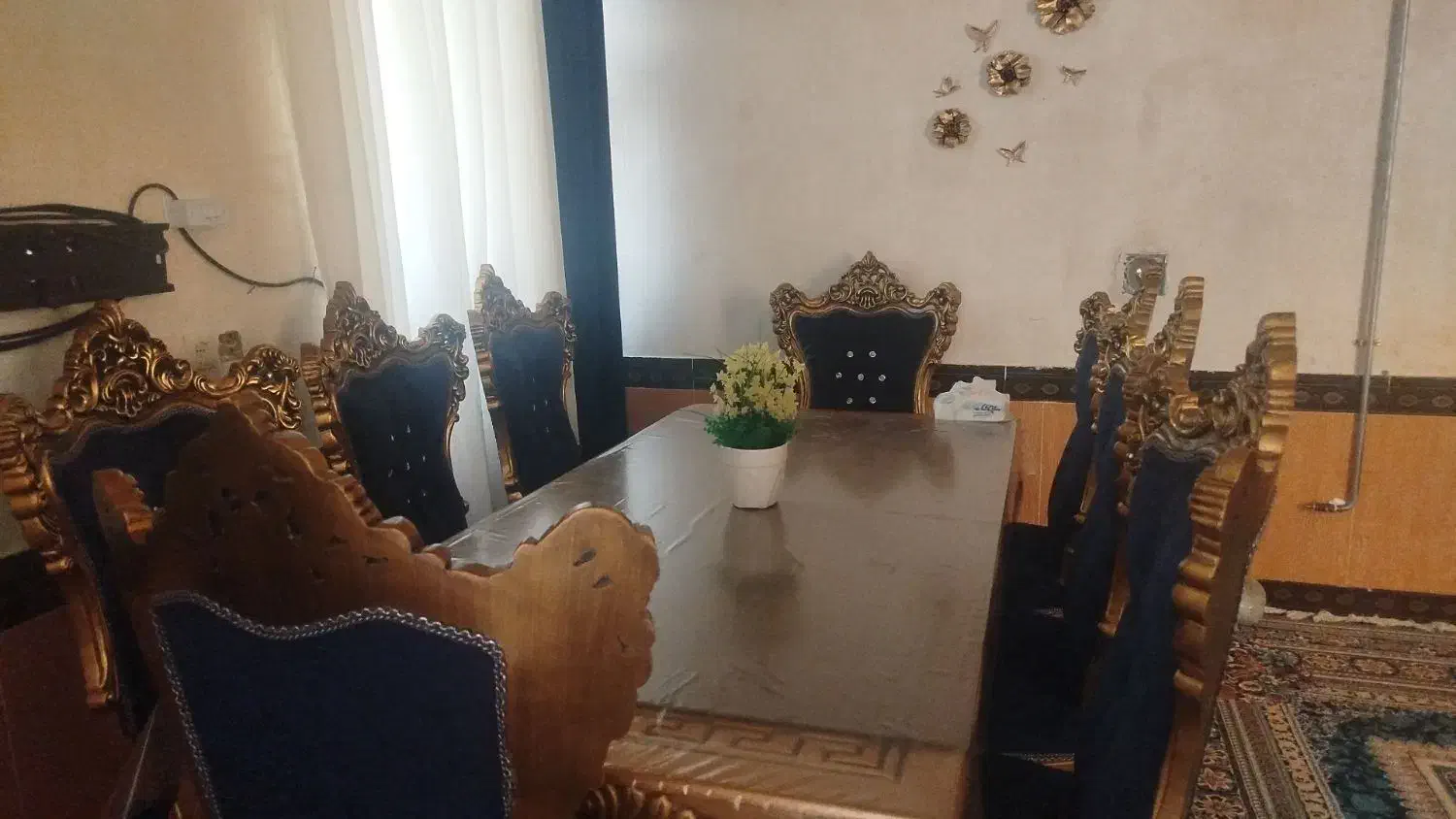 میز نهار خوری|میز و صندلی غذاخوری|یاسوج, |دیوار