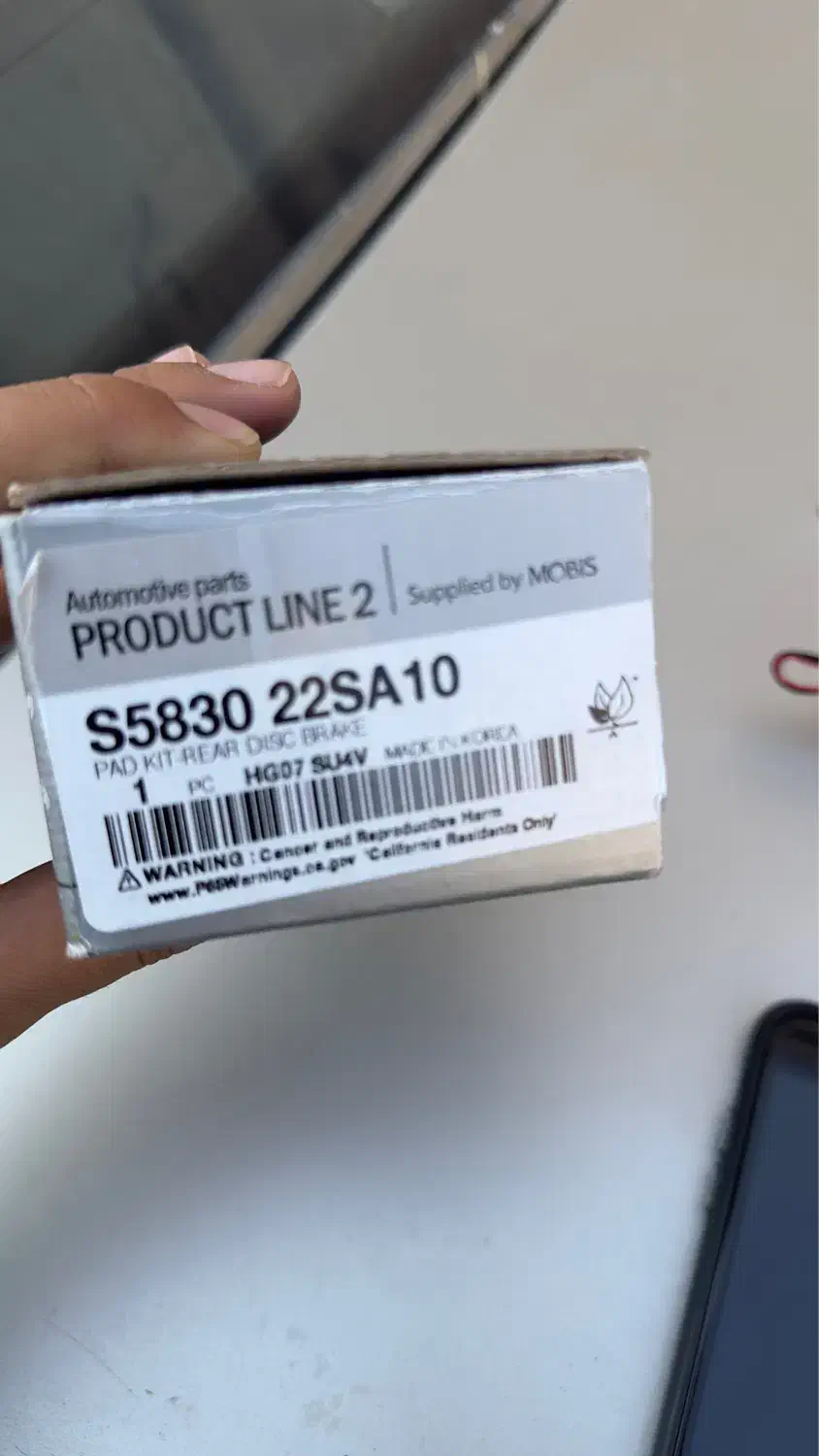 لنت عقب اسپورتج|قطعات یدکی و لوازم جانبی|شیراز, ریشمک|دیوار