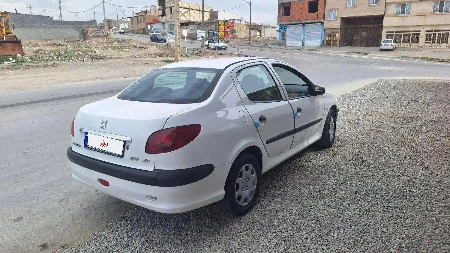 206 v8  sd مدل98|خودرو سواری و وانت|شیروان (خراسان), |دیوار