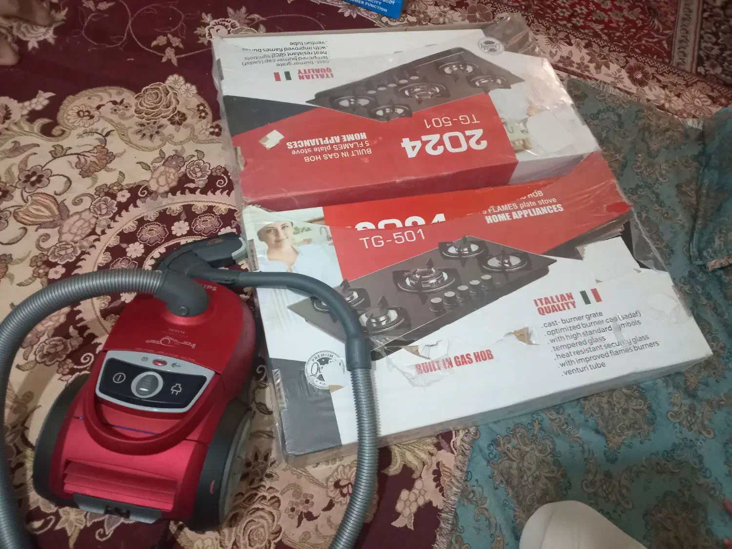 جاروبرقی و اجاق گاز صفحه|اجاق گاز و لوازم برقی پختوپز|بندر کنگان, |دیوار